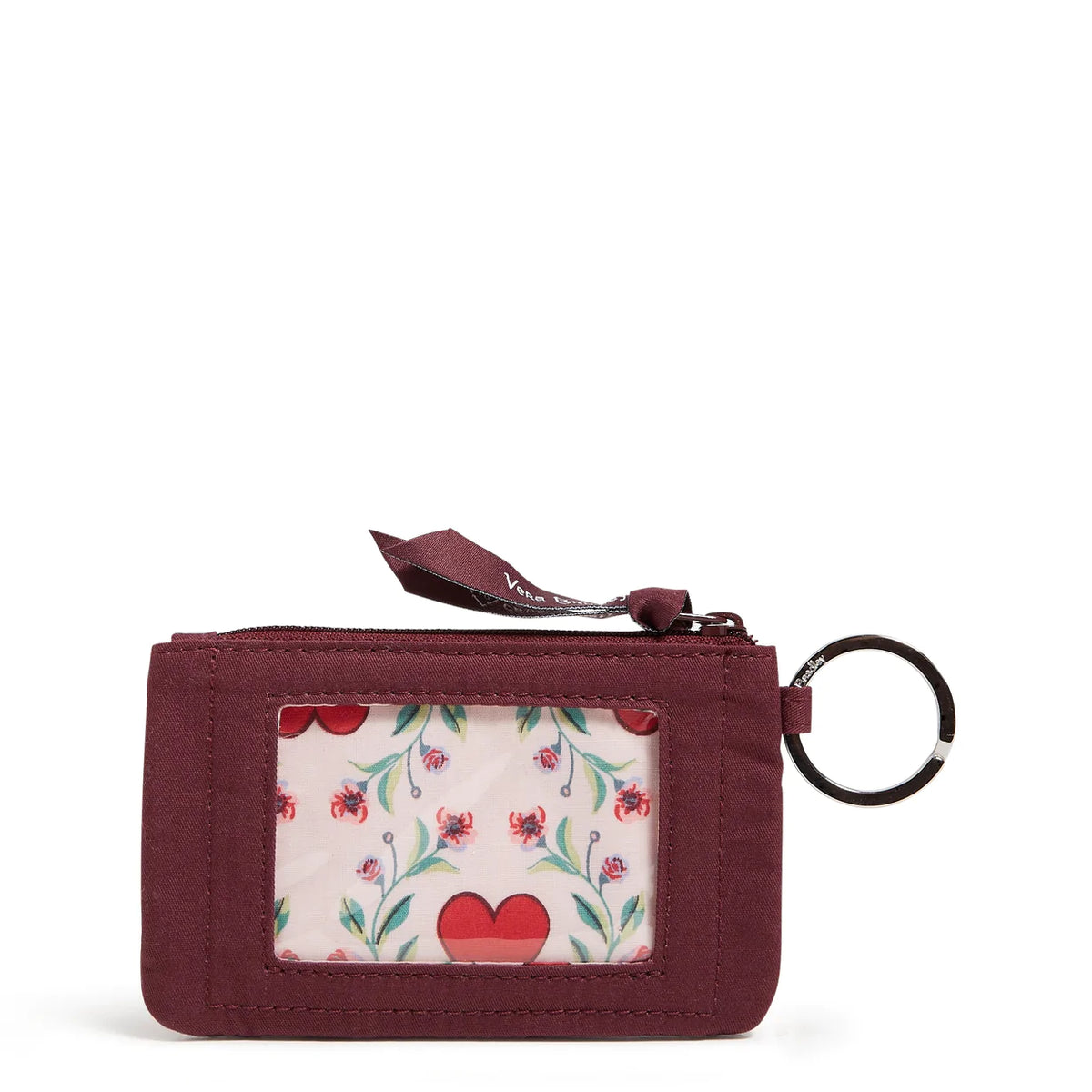 Zip ID Case Imperial Hearts Red - Image 1 - Vera Bradley 