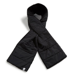 Women's Quilted Scarf In Black