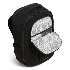 Large Travel Backpack In Classic Black - Image 4 - Vera Bradley