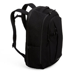 Large Travel Backpack In Classic Black - Image 3 - Vera Bradley