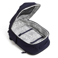 Large Travel Backpack In Classic Navy - Image 5 - Vera Bradley