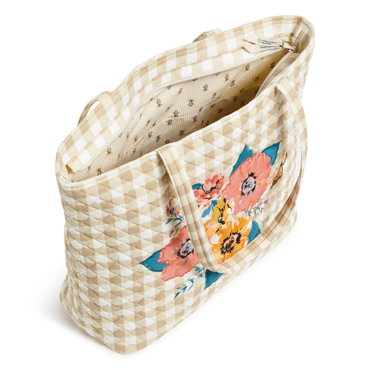 Vera Tote Peach Blossom Picnic