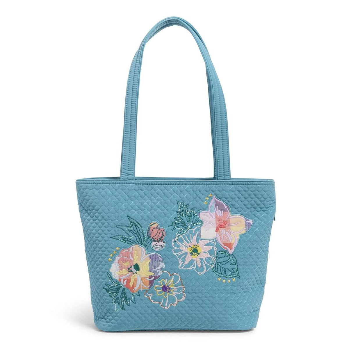 Vera Bradley Small Vera Tote - Happy Blooms