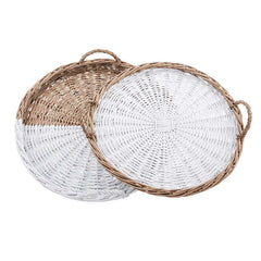 Large Willow Basket Tray