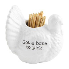 Mud Pie Fall Toothpick Holder Sets rooster