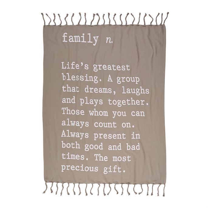 mud pie family definition blanket