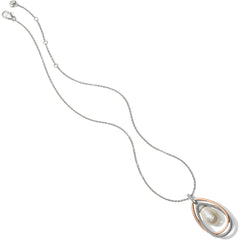 Neptune's Rings Pearl Pendant Necklace Chain View