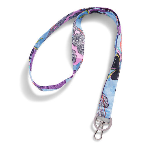 Wide Lanyard Butterfly By