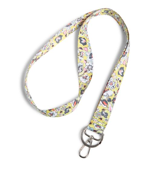 Wide Lanyard Sunny Garden