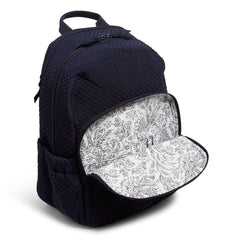 Campus Backpack Classic Navy front pocket