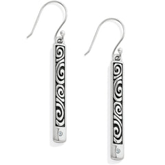 London Groove Reversible French Wire Earrings Back View
