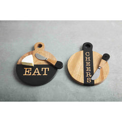 Eat Black Mini Board Set