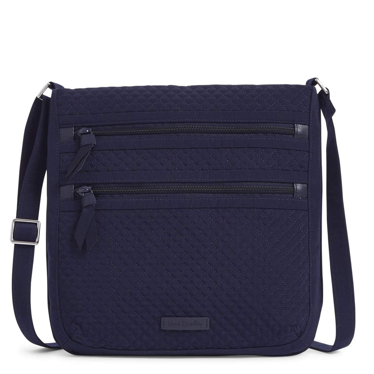 Vera Bradley Triple Zip Hipster - Classic Navy