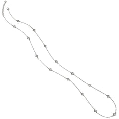 Toledo Silver Alto Long Necklace Chain View
