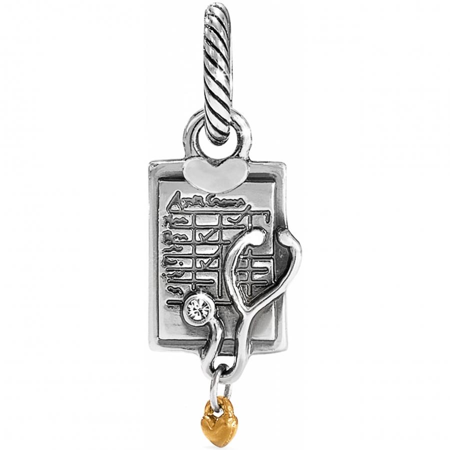 Nurse Silver Charm Front View