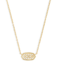 Elisa Necklace Gold Pendant Necklace