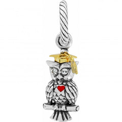 Graduate Silver Charm Front View