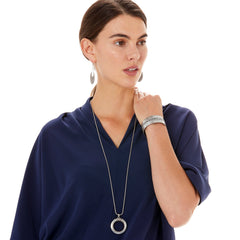 Mingle Ring Convertible Necklace Model View