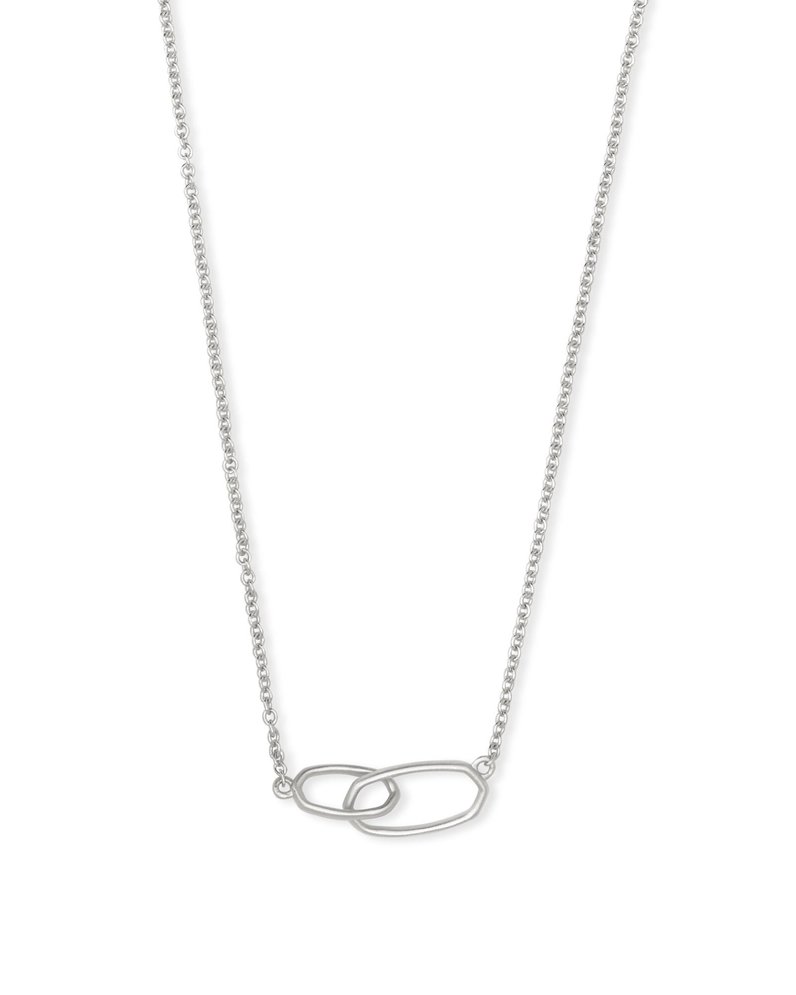 Sawyer Rhodium Necklace