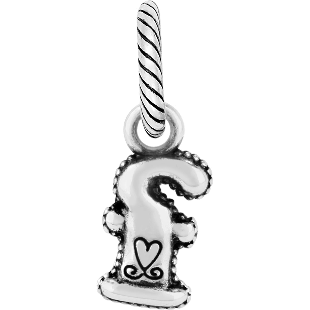 ABC Alphabet F Charm