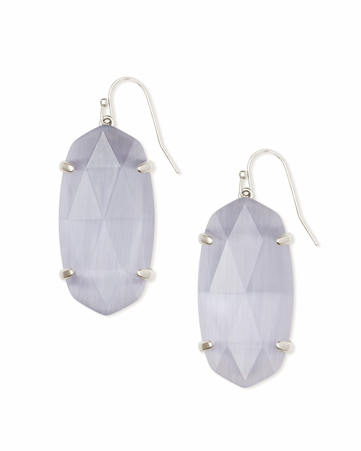 Kendra Scott Esme Rhodium Earrings