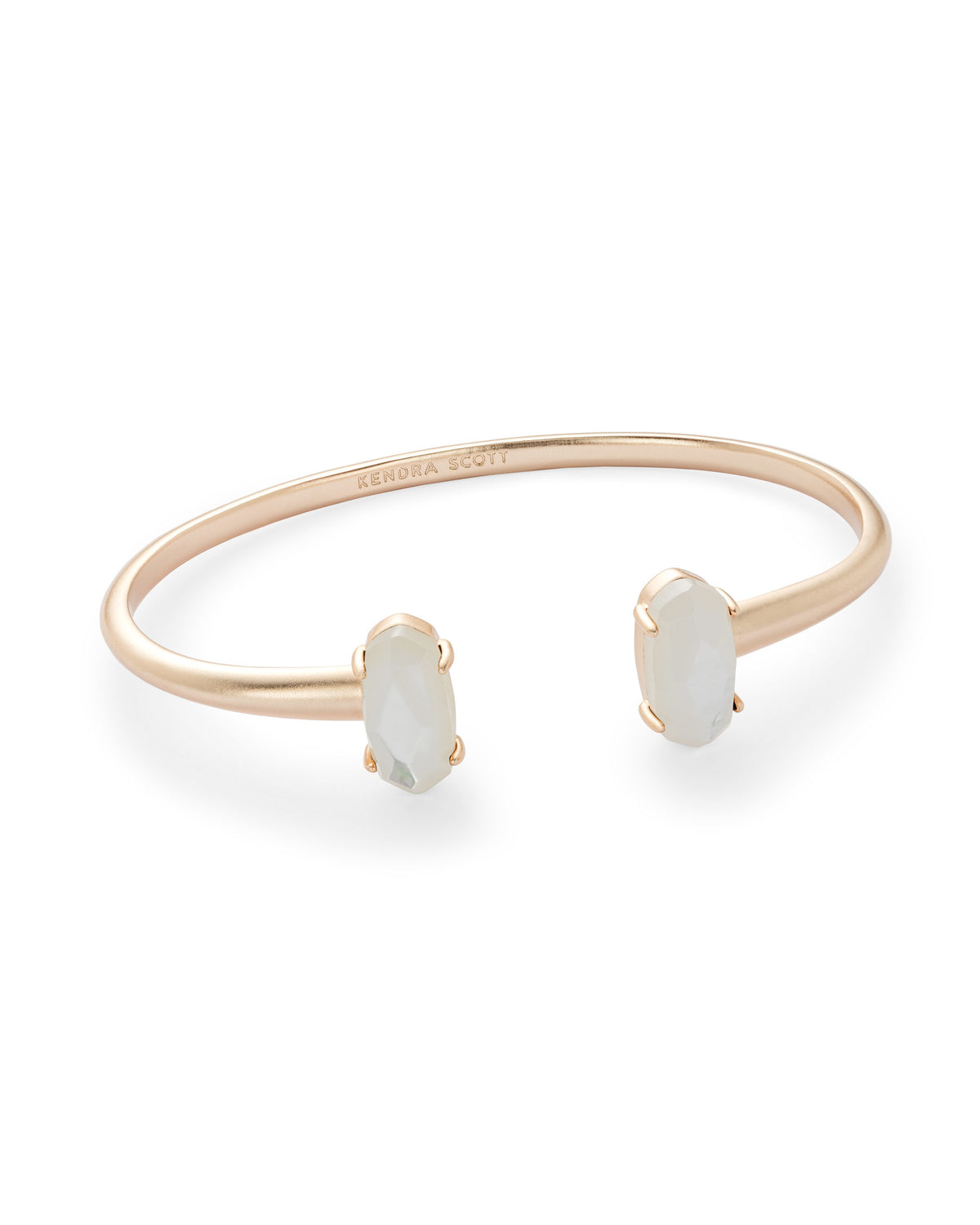 Kendra Scott Edie Rose Gold Ivory Mother Of Pearl Bracelet