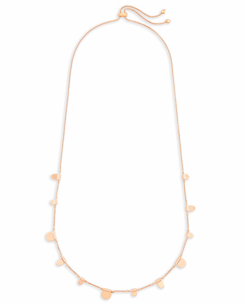 Kendra Scott Olive Necklace Rose Gold