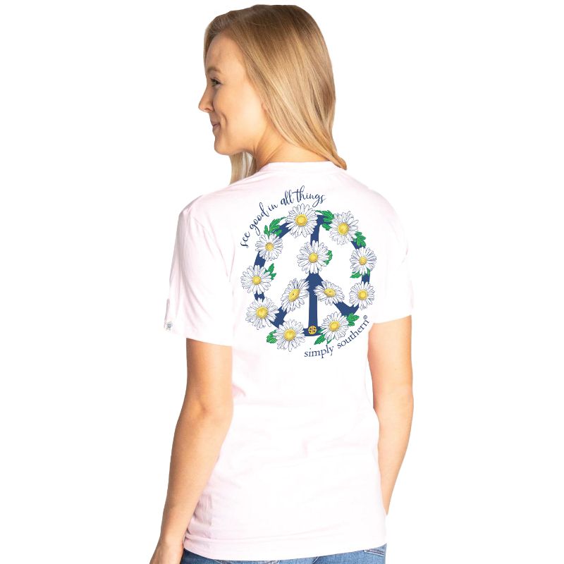 Simply Southern Short Sleeve Peace
