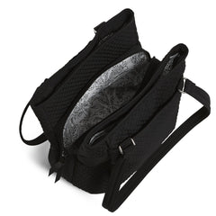Multi-Compartment Shoulder Bag Classic Black