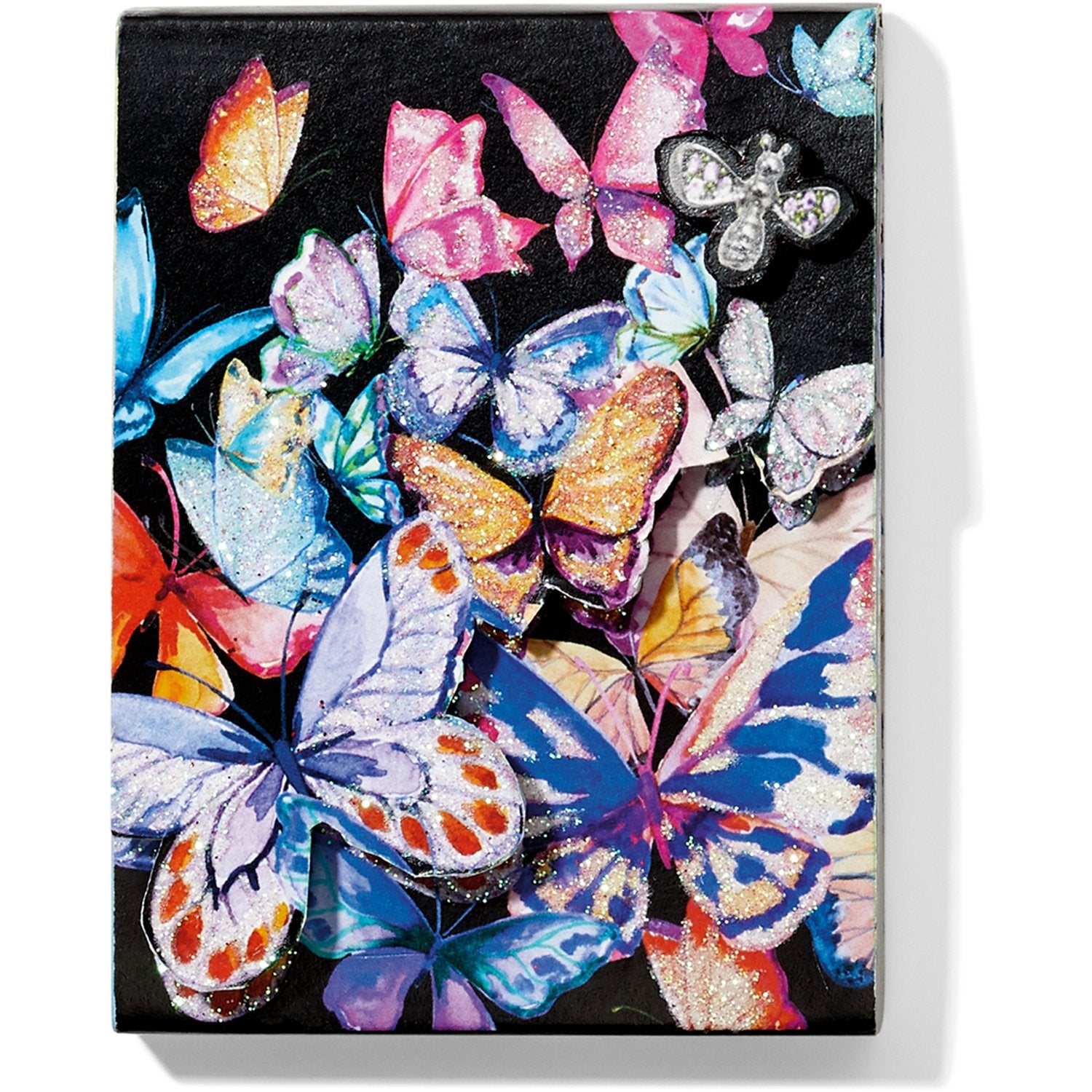 Enchanted Garden Butterfly Notepad Front View