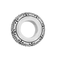 Marrakesh Silver Round Bead Side View