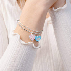 Model picture of Best Friends Duo Charm Bangle