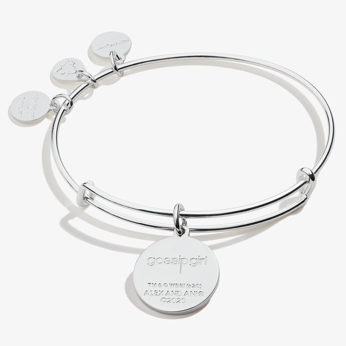 Gossip Girl - Logo Charm Bangle