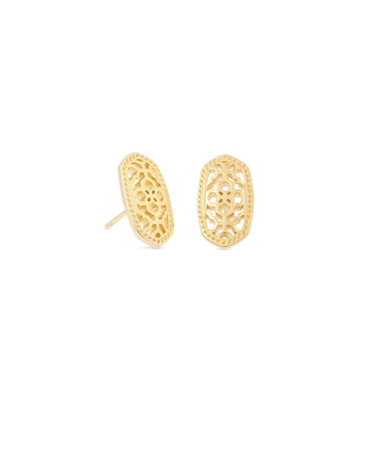 Kendra Scott Ellie Gold Metal Filigree