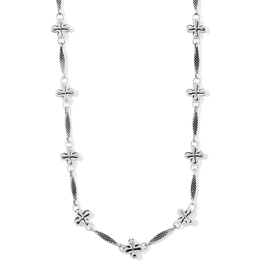 Brighton Amphora Cross Short Necklace silver 1500