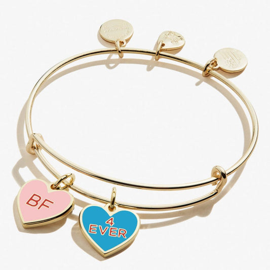 Best Friends Duo Charm Bangle Gold  800