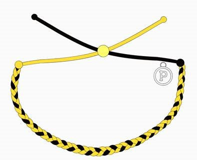 Pura Vida Custom Black/Yellow Mini Braid