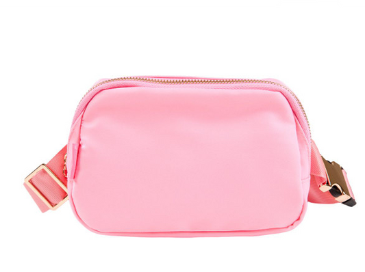 Simply Southern Ballet Pink Solid Belt Bag 589