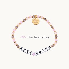 Keep Going - Breast Cancer Bracelet - Little Words Project®