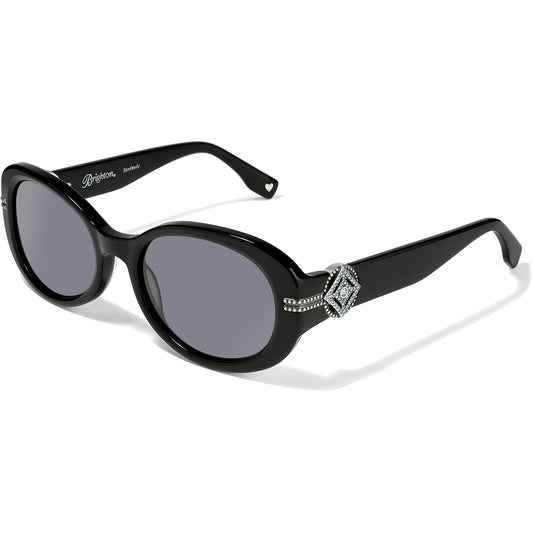 Brighton Illumina Diamond Sunglasses, side view. 1500