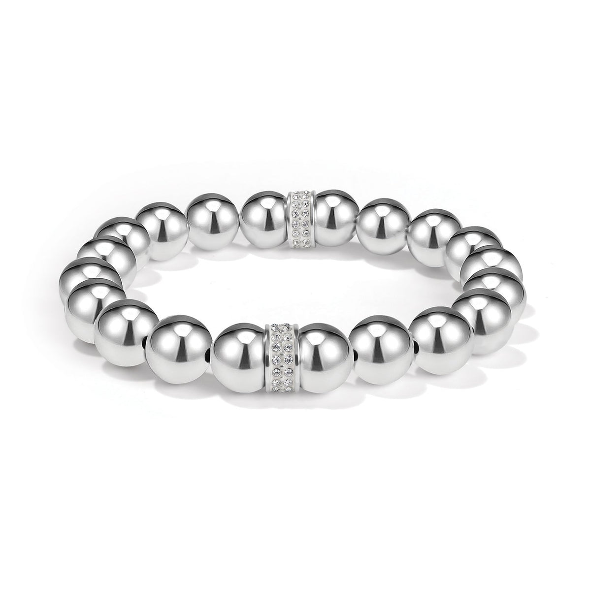 Brighton Meridian Silver Stretch Bracelet.