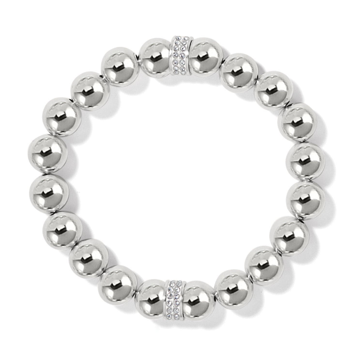 Meridian Silver Stretch Bracelet