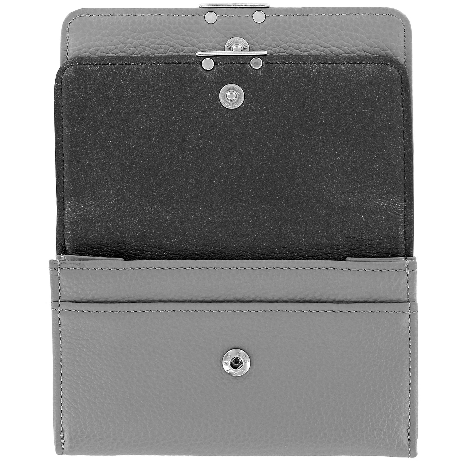 Dove Double Flap Wallet Inside View