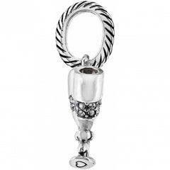 Clink Silver Charm Back View