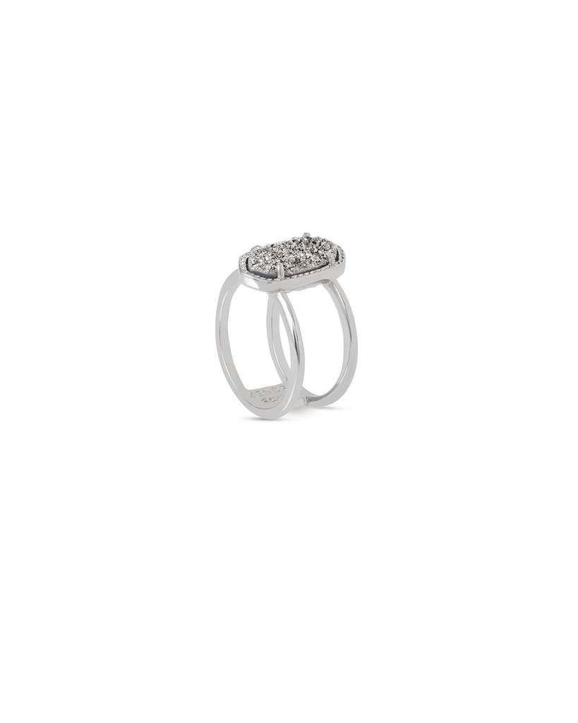 Kendra Scott Elyse Ring Rhodium