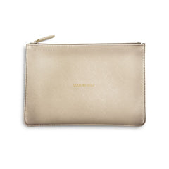 Perfect Pouch - Good As Gold Front View