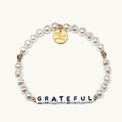 Grateful - Pearl Bracelet - Little Words Project®