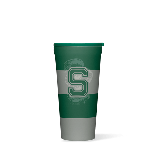 Harry Potter Inspired Slytherin Tumbler with Lid and Straw, Harry Potter  Merch