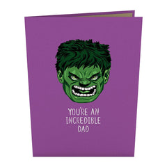closed Hulk: Incredible Dad Card