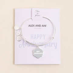 Alex & Ani Celebrate Happy Anniversary Bracelet 